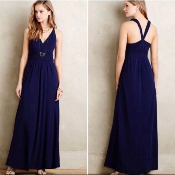 Maeve Dresses & Skirts - MAEVE by Anthropologie Women's Navy Blue Yuma Maxi Dress (Size 4) 💙👗💙